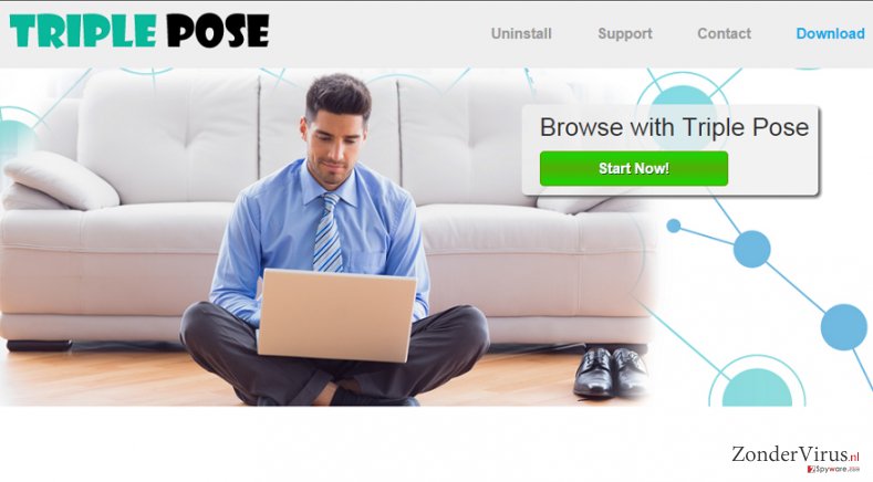 Triple Pose advertenties snapshot Triple Pose advertenties snapshot