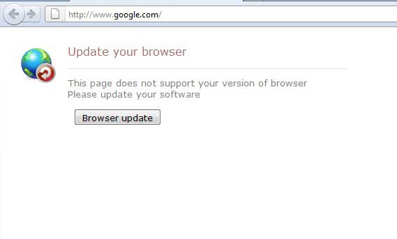 Update your browser snapshot Update your browser snapshot
