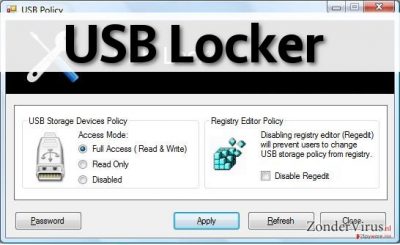 USB Locker ads
