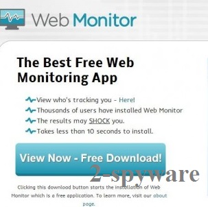 Web Monitor snapshot Web Monitor snapshot