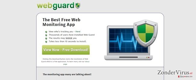 Web Guard virus snapshot Web Guard virus snapshot