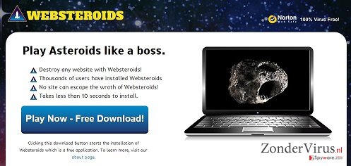 Websteroids advertenties snapshot Websteroids advertenties snapshot