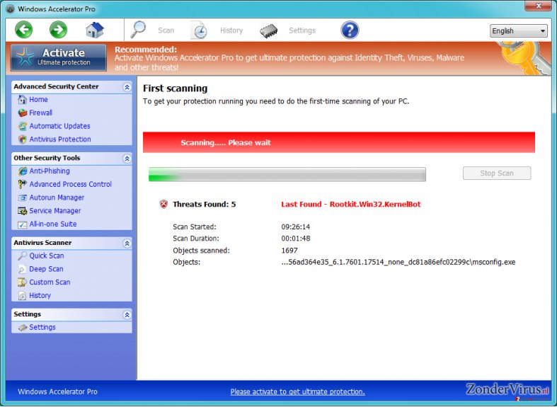 Windows Accelerator Pro snapshot Windows Accelerator Pro snapshot