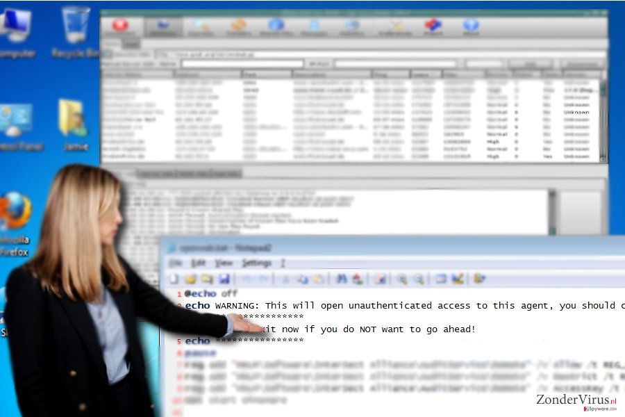 Winsnare virus snapshot Winsnare virus snapshot
