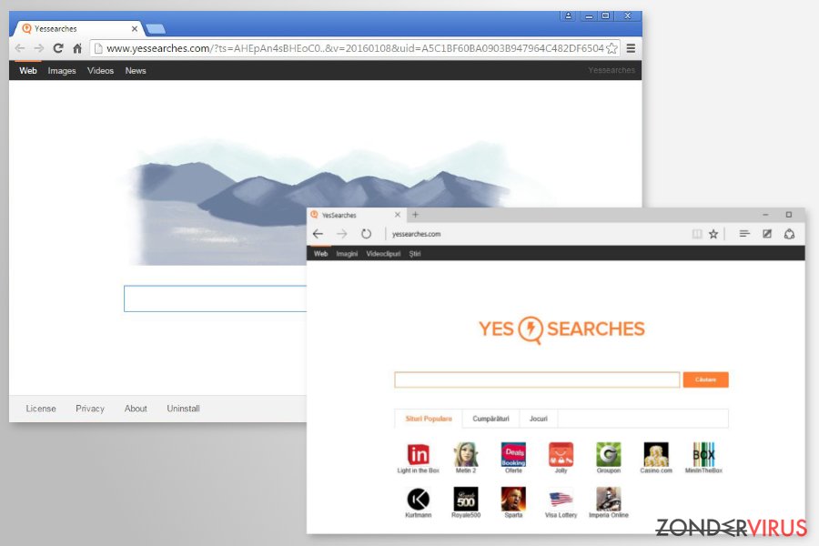 YesSearches.com doorstuurder snapshot YesSearches.com doorstuurder snapshot