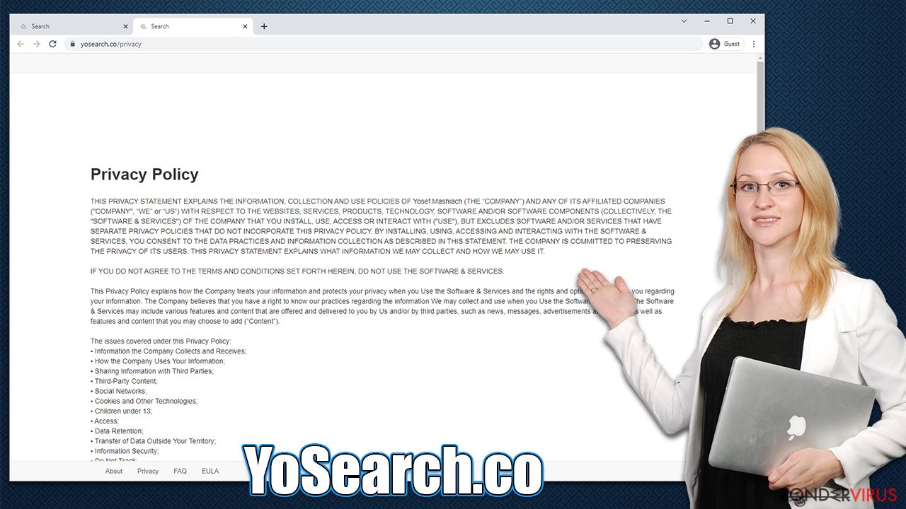 Het YoSearch.co-virus