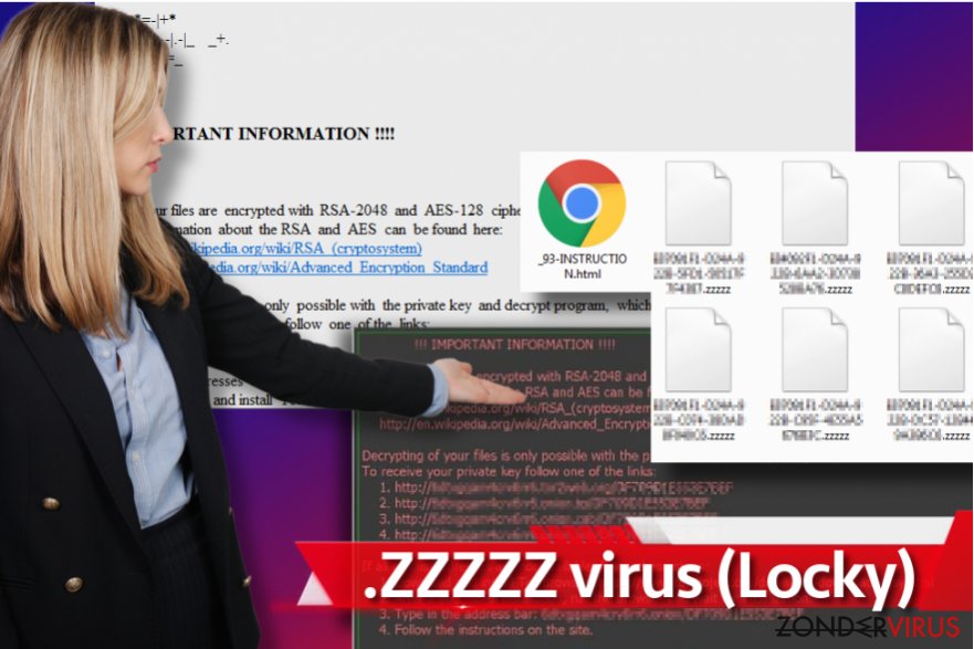 Zzzzz gijzelsoftware-virus snapshot Zzzzz gijzelsoftware-virus snapshot